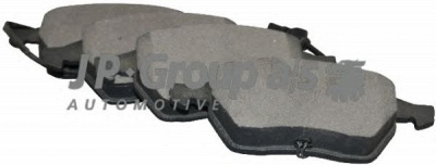 JP GROUP 1163602510 -  Комплект тормозных колодок, дисковый тормоз